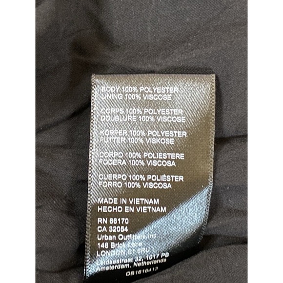 WOMEN'S, DRESS, URBAN OUTFITTERS,‎ SILVER METALLIC, SIZE XS - Picture 5 of 6